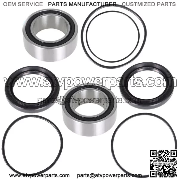 FOR YAMAHA YFM700 700R RAPTOR UPGRADED REAR WHEEL AXLE BEARING KIT 2006-2017