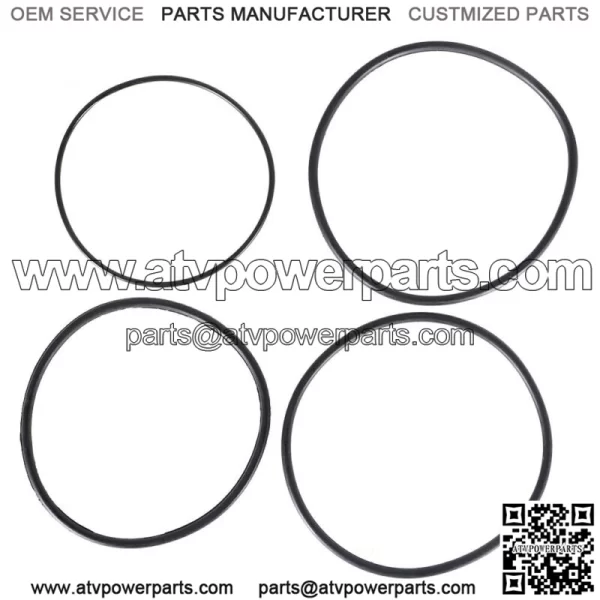 FOR YAMAHA YFM700 700R RAPTOR UPGRADED REAR WHEEL AXLE BEARING KIT 2006-2017 - Image 2