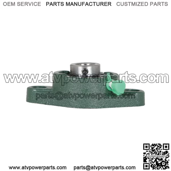 10 Pack  UCFL202-10 Pillow Block Flange Bearing 5/8" Bore 2 Bolt Solid Base - Image 3