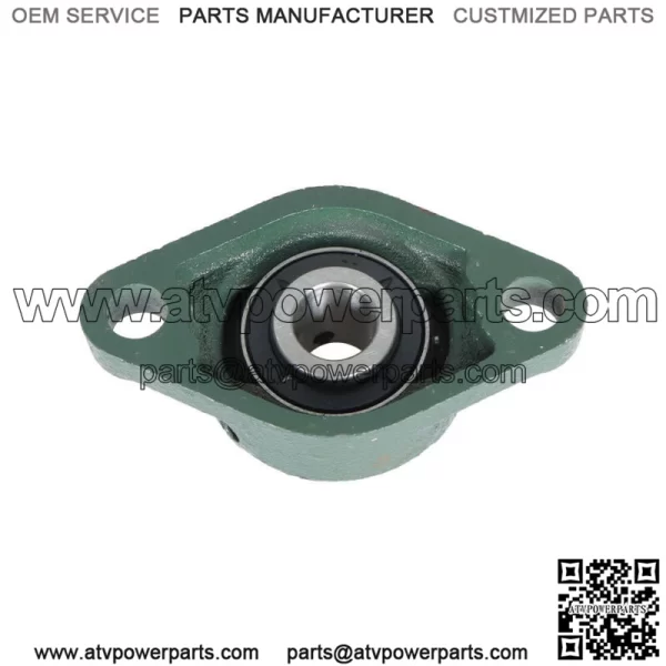 10 Pack  UCFL202-10 Pillow Block Flange Bearing 5/8" Bore 2 Bolt Solid Base - Image 4