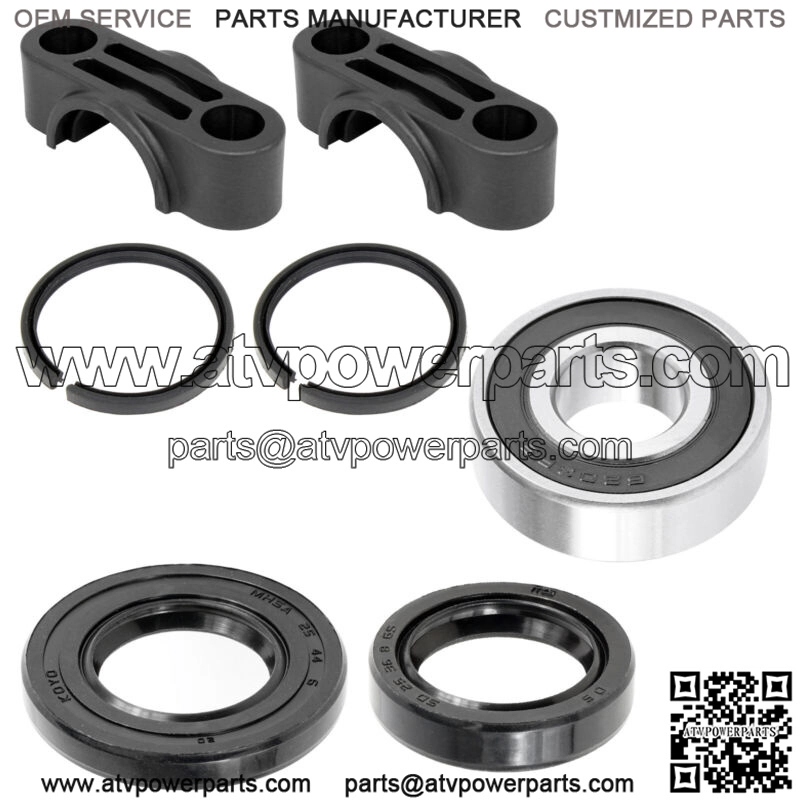 Steering Stem Bushing Bearing Seal Kit for Yamaha Raptor 700 YFM700 2006 - 2012 (For: Yamaha Raptor 700)