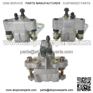 Front & Rear Brake Calipers Pads For Polaris Sportsman 450 500 570 800 2007-2009