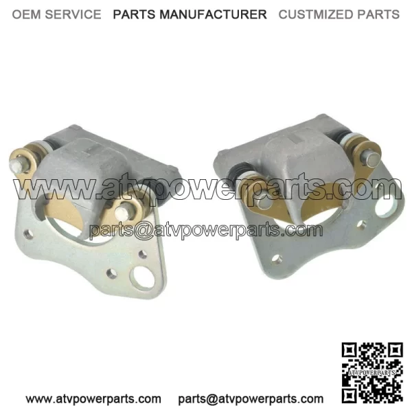 Front & Rear Brake Calipers Pads For Polaris Sportsman 450 500 570 800 2007-2009 - Image 3