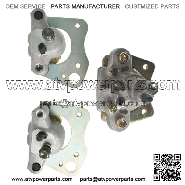 Front & Rear Brake Calipers Pads For Polaris Sportsman 450 500 570 800 2007-2009 - Image 5