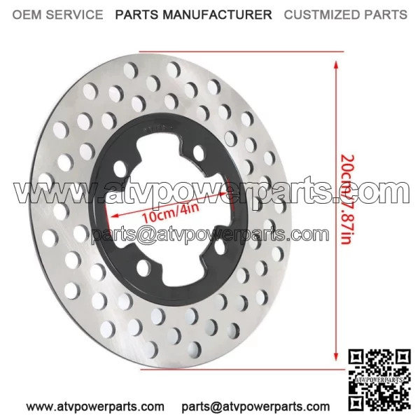Front Brake Calipers +Brake Rotors For 2007-2012 Yamaha Grizzly 350 YFM350G NEW - Image 2