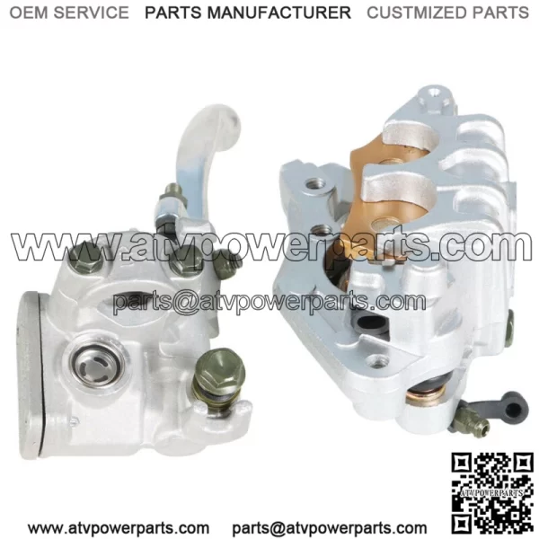 Front Master Cylinder Lever + Brake Caliper Pad for HONDA XR250R 400R 600R 650LR - Image 3