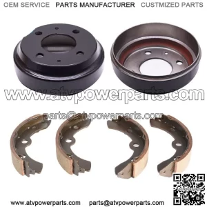 Gas/Electric Golf Cart Brake Drums Shoes Kits for Yamaha G1, G2, G8, G9 82-92