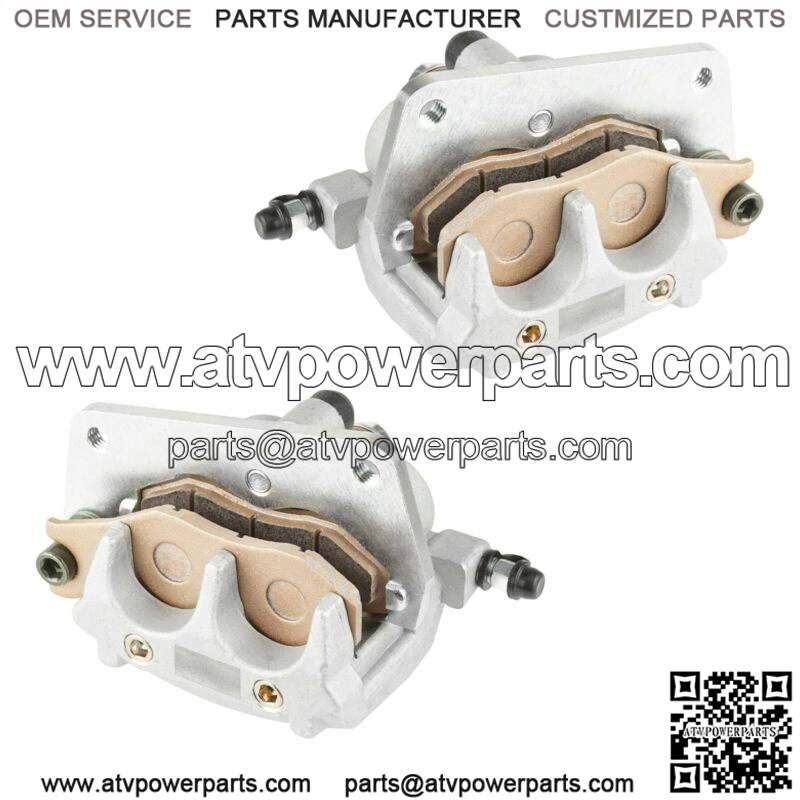 Front Left Right Brake Caliper w/ Pad for Yamaha Raptor 700 700R YFM700R 2006-24 (For: Yamaha Raptor 700)