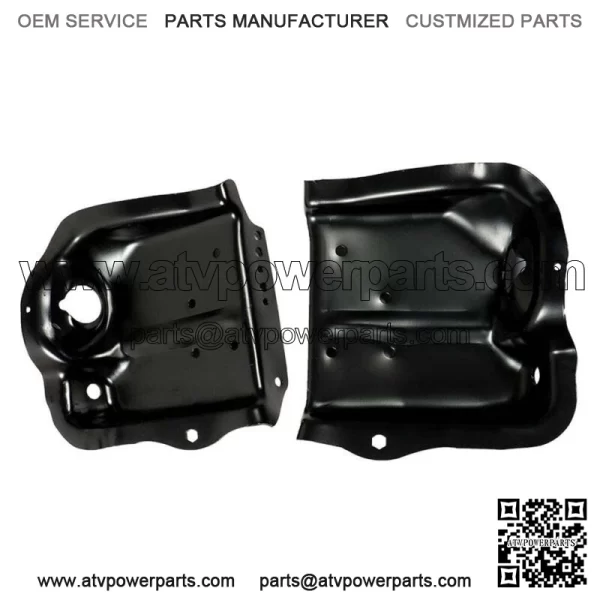 Front Coil Spring Tower Shock Mount Right & Left Set for Ford F150 1980-1996 2PC - Image 2