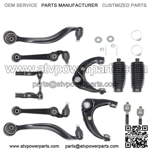 Front Upper & Lower Control Arm Sway Bar Tie Rod for Ford Lincoln Mercury - Image 3