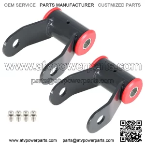 For 1988-2018 Chevy Silverado GMC Sierra 1500 2WD 4X4 1.5" Rear Lift Shackles