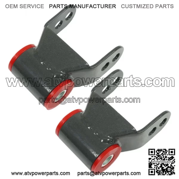 For 1988-1998 Chevy GMC K1500 K2500 4WD Rear Spring Shackle 1.5" or 2" Lift Kit - Image 3
