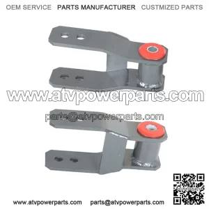1984-2001 For Jeep Cherokee XJ Rear Shackle Adjustable 1-2" Leveling Kit