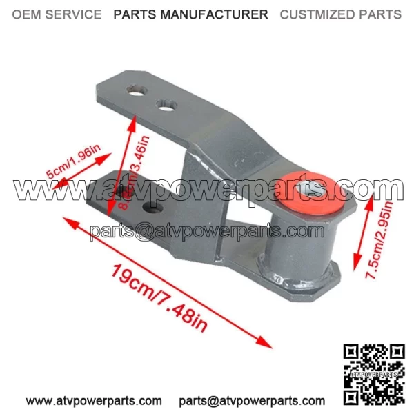 1984-2001 For Jeep Cherokee XJ Rear Shackle Adjustable 1-2" Leveling Kit - Image 4