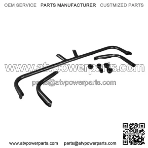 Racing Black Matte Seat Belt Harness Bar Kit for Nissan Z33 350Z Coupe New