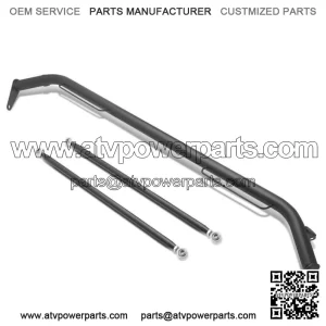 001TI 47" Titanium Fixed End 4-Point Seat Belt B-Pillar Harness Bar