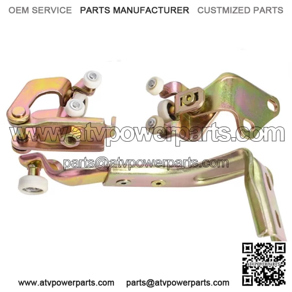 Right Lower + Middle + Upper Sliding Door Roller Kit For Mercedes-Benz