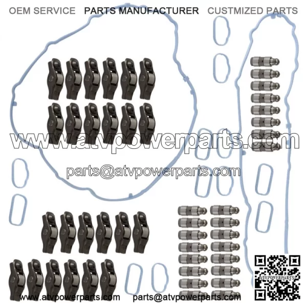 Rocker Arms Lifters Valve Gaskets Kit For 3.6L Chrysler Dodge Jeep Ram 2011-2016