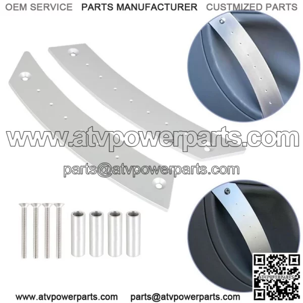 Pair Interior Door Handle Panel For VW Beetle Bug 1998-2010 Repair Pull Handles - Image 3