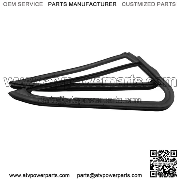 Front Vent Glass Window Weatherstrip Seals Set For 1981-91 Chevy Blazer - Image 3