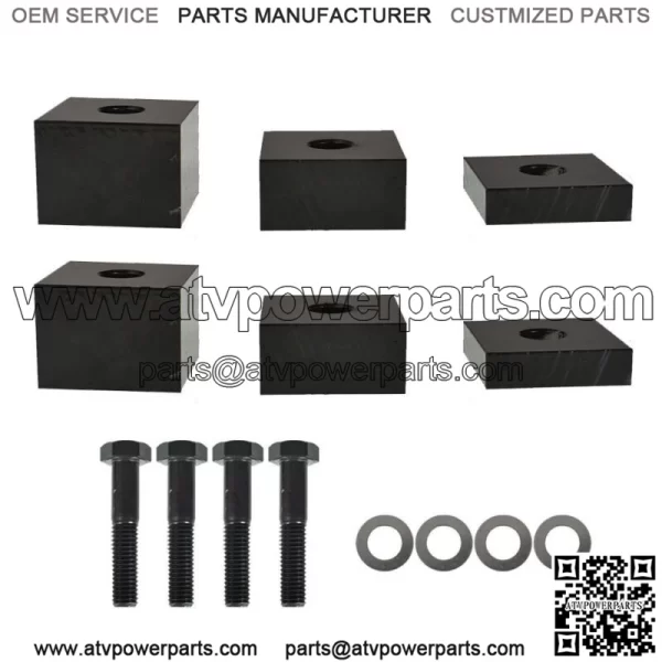 Left Front Seat Rise/Lift/Recline Spacers For Ford F-150 15+ F-250/F-350 17+