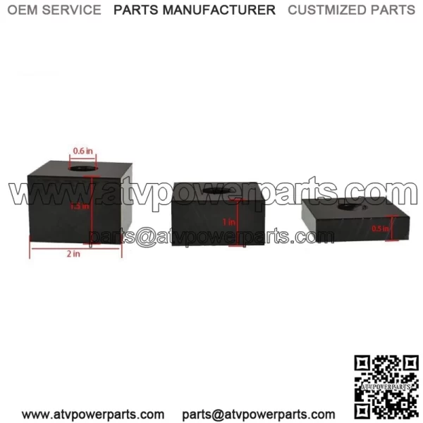 Left Front Seat Rise/Lift/Recline Spacers For Ford F-150 15+ F-250/F-350 17+ - Image 5
