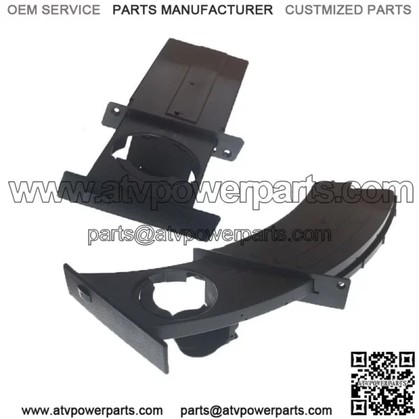 Left Right & Driver Passenger Side Front Cup Holder For 2004-2010 BMW E60 E61 - Image 2