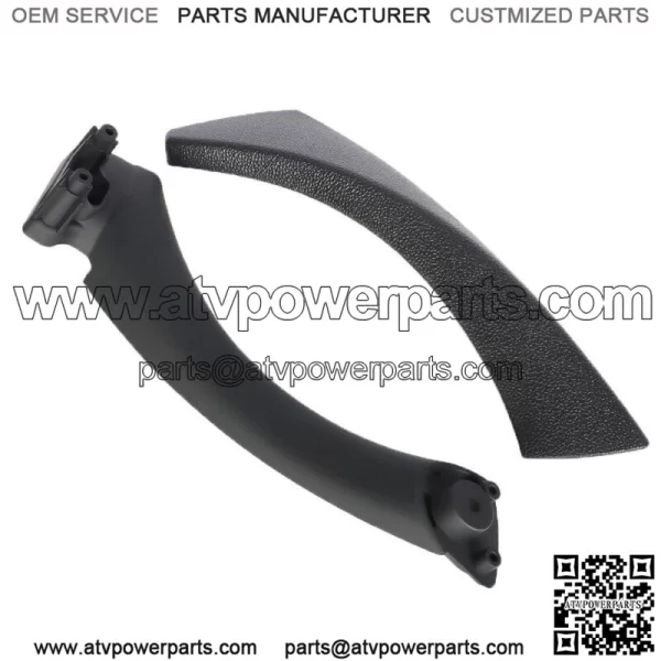 Passenger Side Inner+Outer Door Panel Handle Pull Trim Cover For BMW E90 328i - Image 4