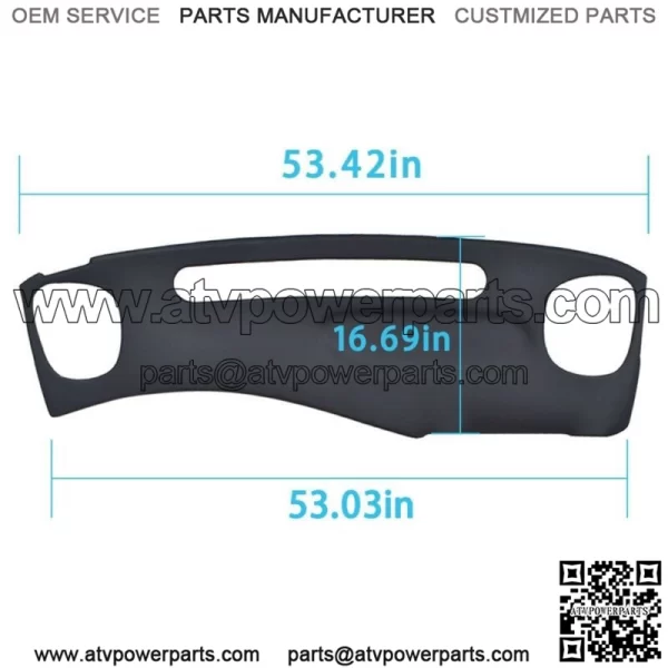 Front Dash Board Cover Cap Fit For 1999-2002 Chevy S-10 S-15 Blazer Gmc Pickup - Image 3