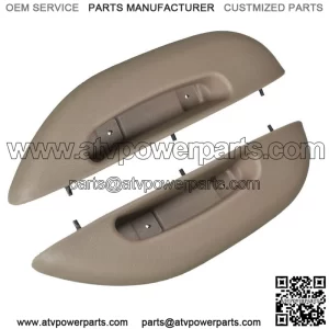 Tan Front Driver Passenger Set Inside Pull Handle Cover For 96-02 Chevy Express