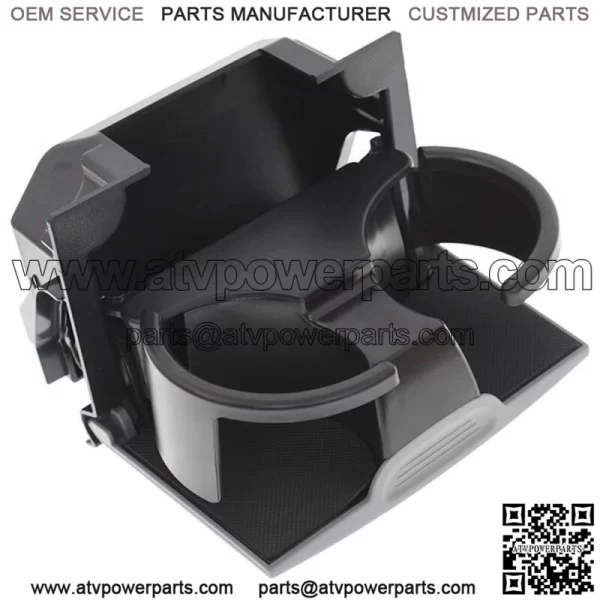 Rear Gray Center Console Cup Holder For Nissan Frontier Xterra 96965-ZS00A - Image 3