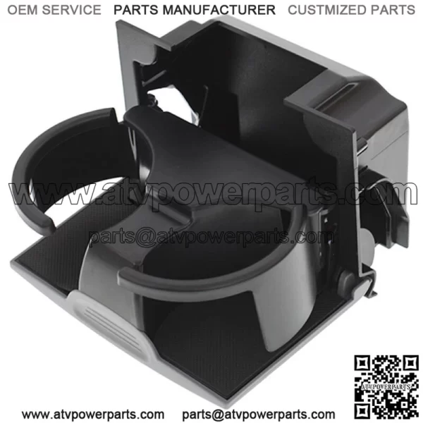 Rear Gray Center Console Cup Holder For Nissan Frontier Xterra 96965-ZS00A - Image 5
