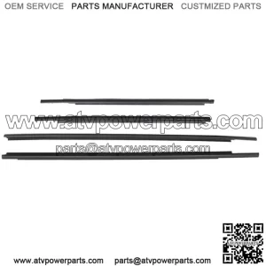 Window Weatherstrip Sweep Belt Outer Seal For 2007-2016 Yaris Sedan 68160-52150