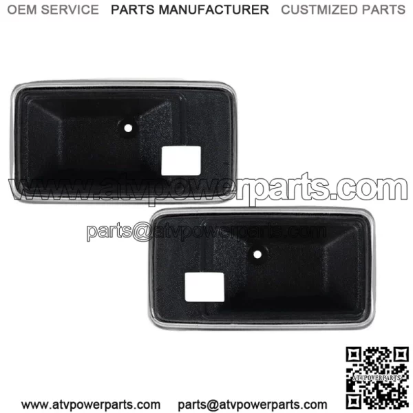 Set Style Interior Door Handle Bezel Cup Fit For 77-81 Firebird Trans Am&Camaro