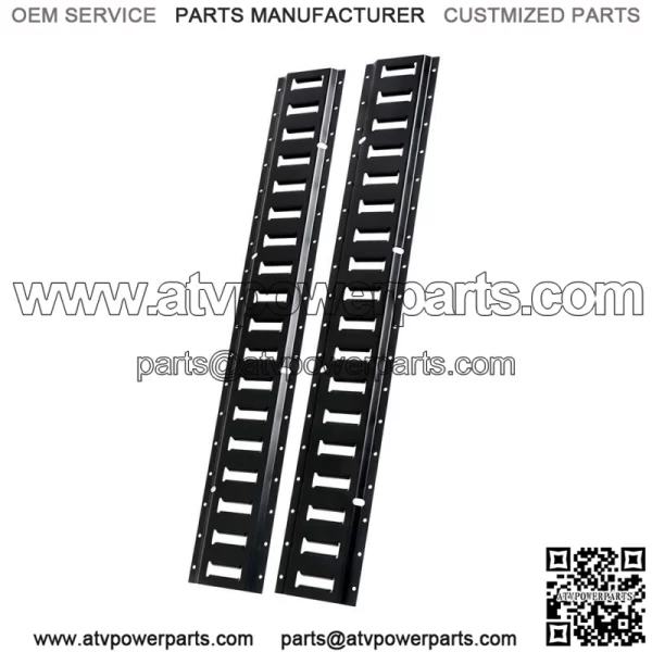 Track Tie Down Rail Kit 3' For Garages, Vans, Trailers Motorcycle Tie Downs 2pcs - Image 2