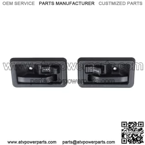 Pair Left+Right Side Interior Door Handles For 1987-2004 Jeep Wrangler YJ TJ