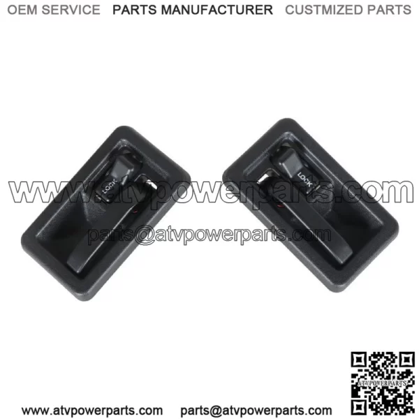 Pair Left+Right Side Interior Door Handles For 1987-2004 Jeep Wrangler YJ TJ - Image 4