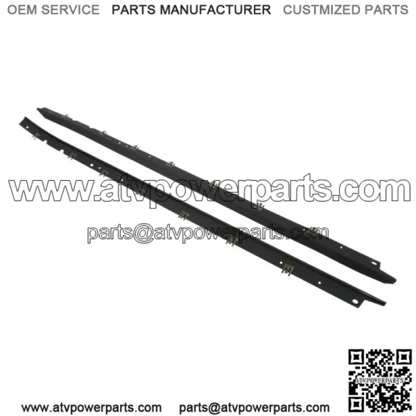 Window Sweep Weatherstrip Felt Seal Kit For 1984-1989 Chevrolet Corvette - Image 2