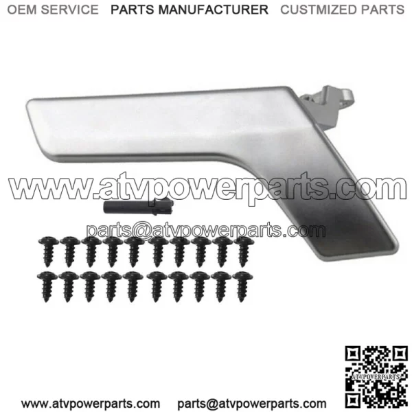 Inside Door Handle Chrome Left Side Front Driver Rear For W204 X204 Inner - Image 3
