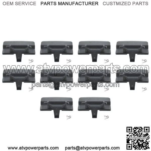 10Pieces Dark Gray Center Console Seat Lid Latch For 2010 2011-2018 Ford F-150 - Image 3