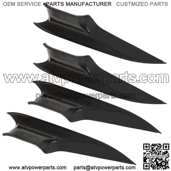 Interior Door Pull Handle Carrier Trim Cover Kit Fit For BMW 730 740 750 760 F02 - Image 2