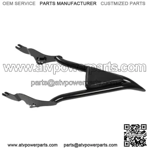 16" Tall Backrest Sissy Bar For Touring CVO Road Street Glide Road King 09-21