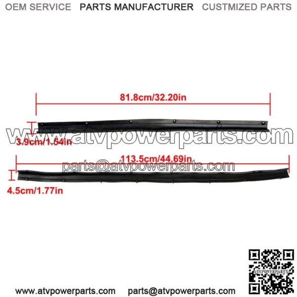 Lower Door Weather Strip Seal For 1999 2000-2016 Ford F250 F350 Set 4 Piece - Image 3