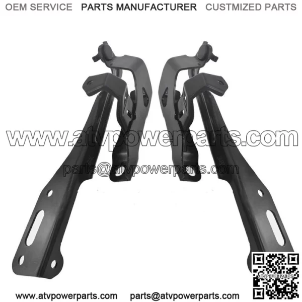 Set Of 2 Hood Hinges Driver & Passenger Side For 16-19 Honda Civic 60120TBAA00ZZ - Image 2