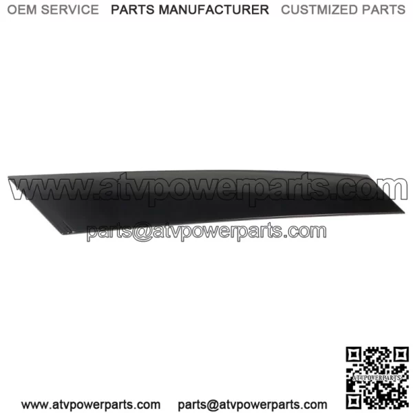 Windshield Post Trim For 2007-2015 Mini Cooper 51137272583 ABS Black Front Left