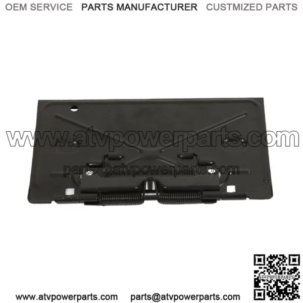 License Plate Tag Bracket Rear For Chevelle Impala Caprice 1968-1972 Black - Image 3