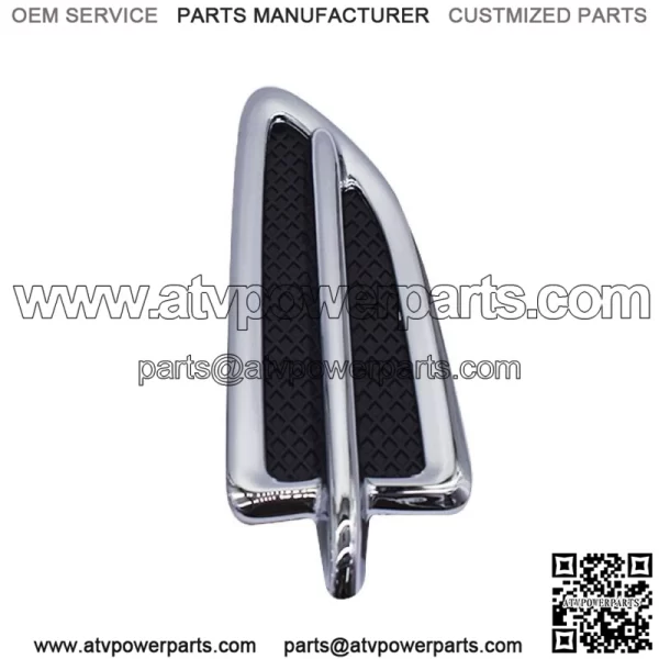 Right Passenger Side Fender Chrome Emblem Moulding For 2013-2015 Ford Escape - Image 2