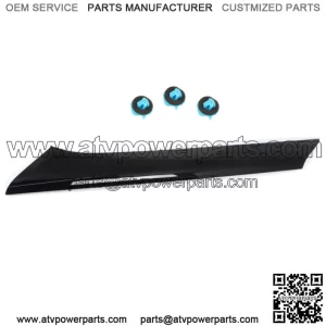Windshield-Outside Strut Passenger Right Side For 09-18 Ford Flex Black Plastic