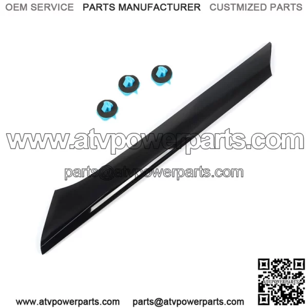 Windshield-Outside Strut Passenger Right Side For 09-18 Ford Flex Black Plastic - Image 2