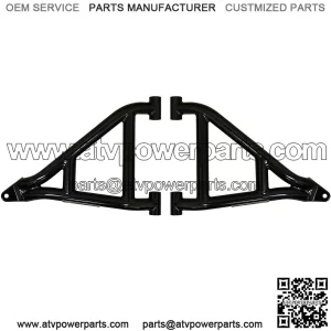 High Clearance Front A-Arms for 2015-2021 Polaris Ranger Midsize 570 / Crew - 1.5'' Forward Offset - Black